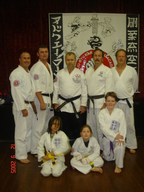 John Hendry training 2005