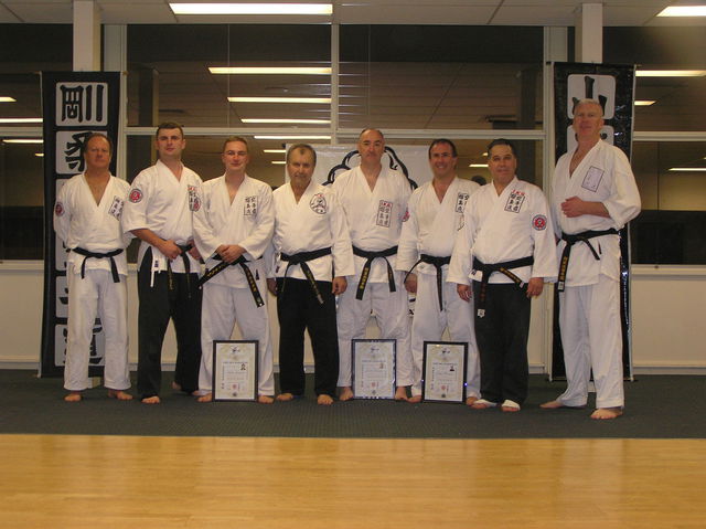 Black belt ceremony 2006