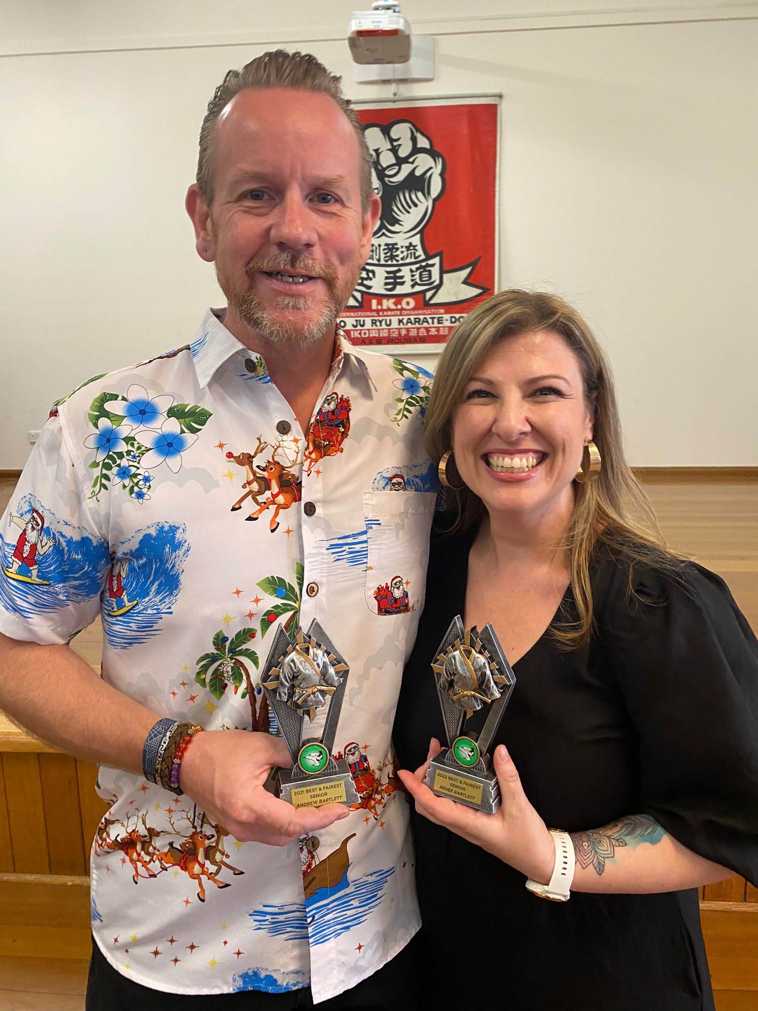 Holiday dojo gathering